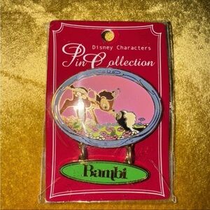 Disney Bambi Pin Collection featuring flower and a kiss